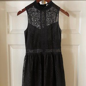 SOCIALITE GIRLS SLEEVELESS BLACK DRESS